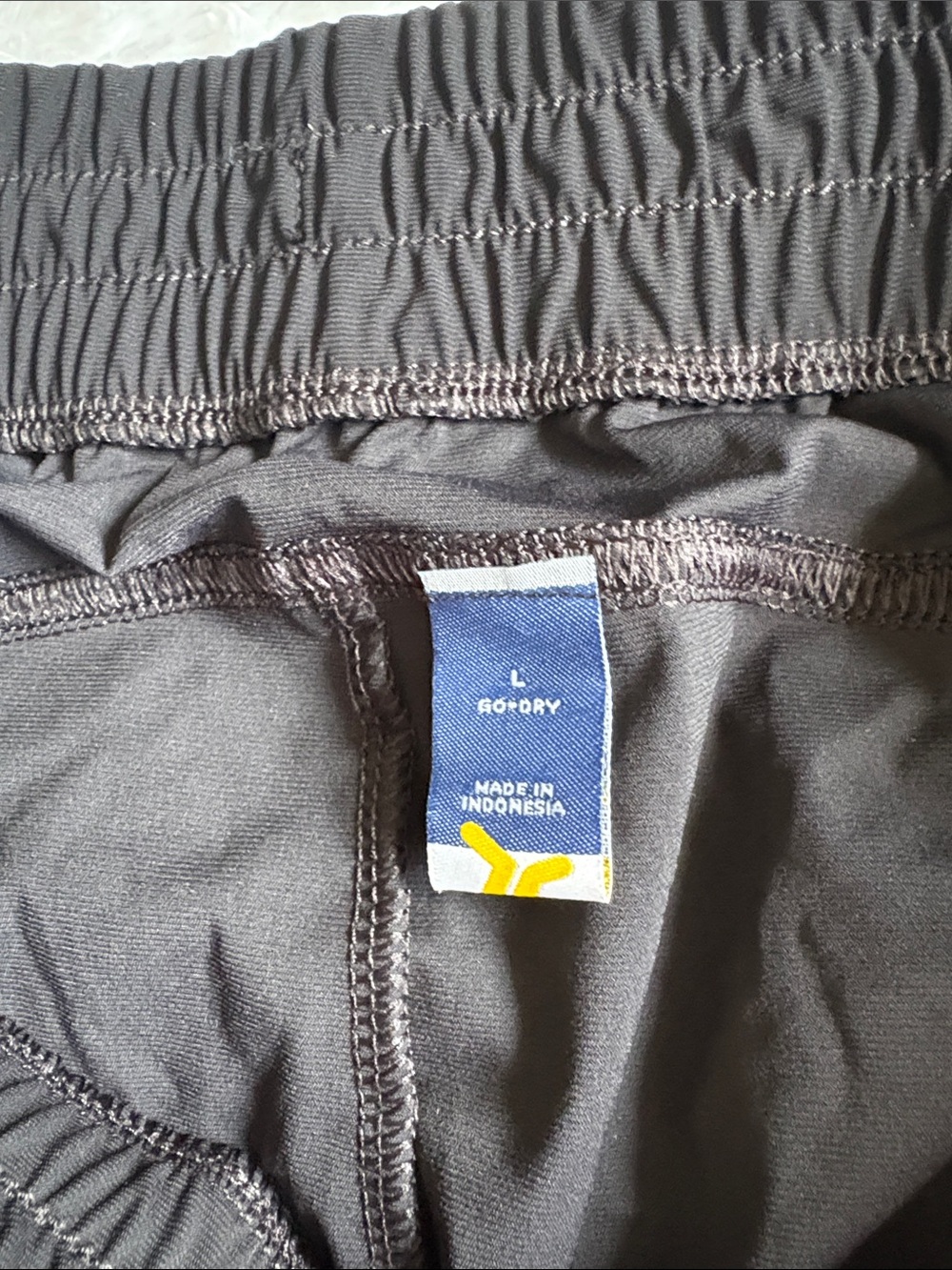 NWT Old Navy Black High-Rise Jogger Pants Go-Dry Size L - Picture 7 of 16